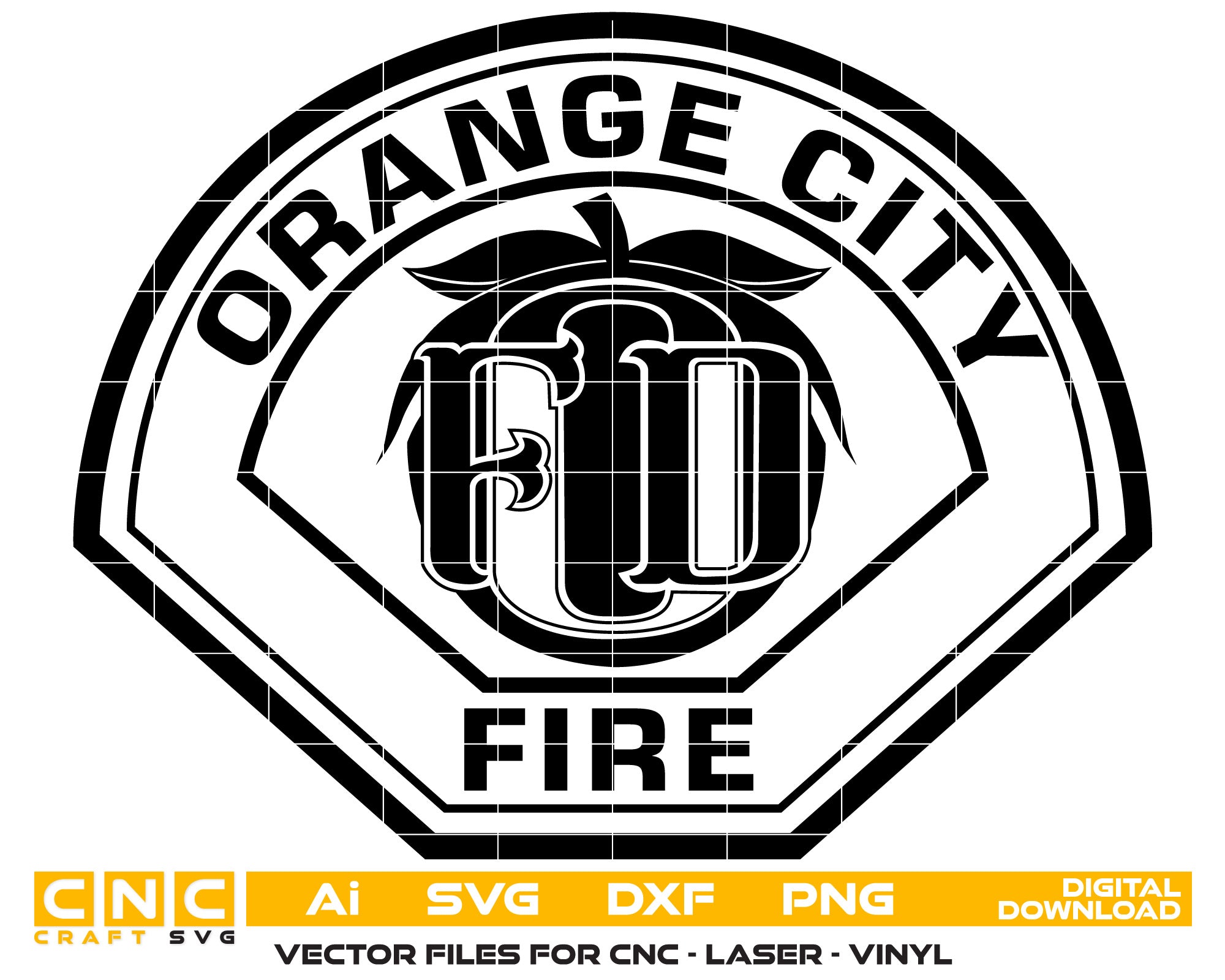 Orange City Fire Department Seal