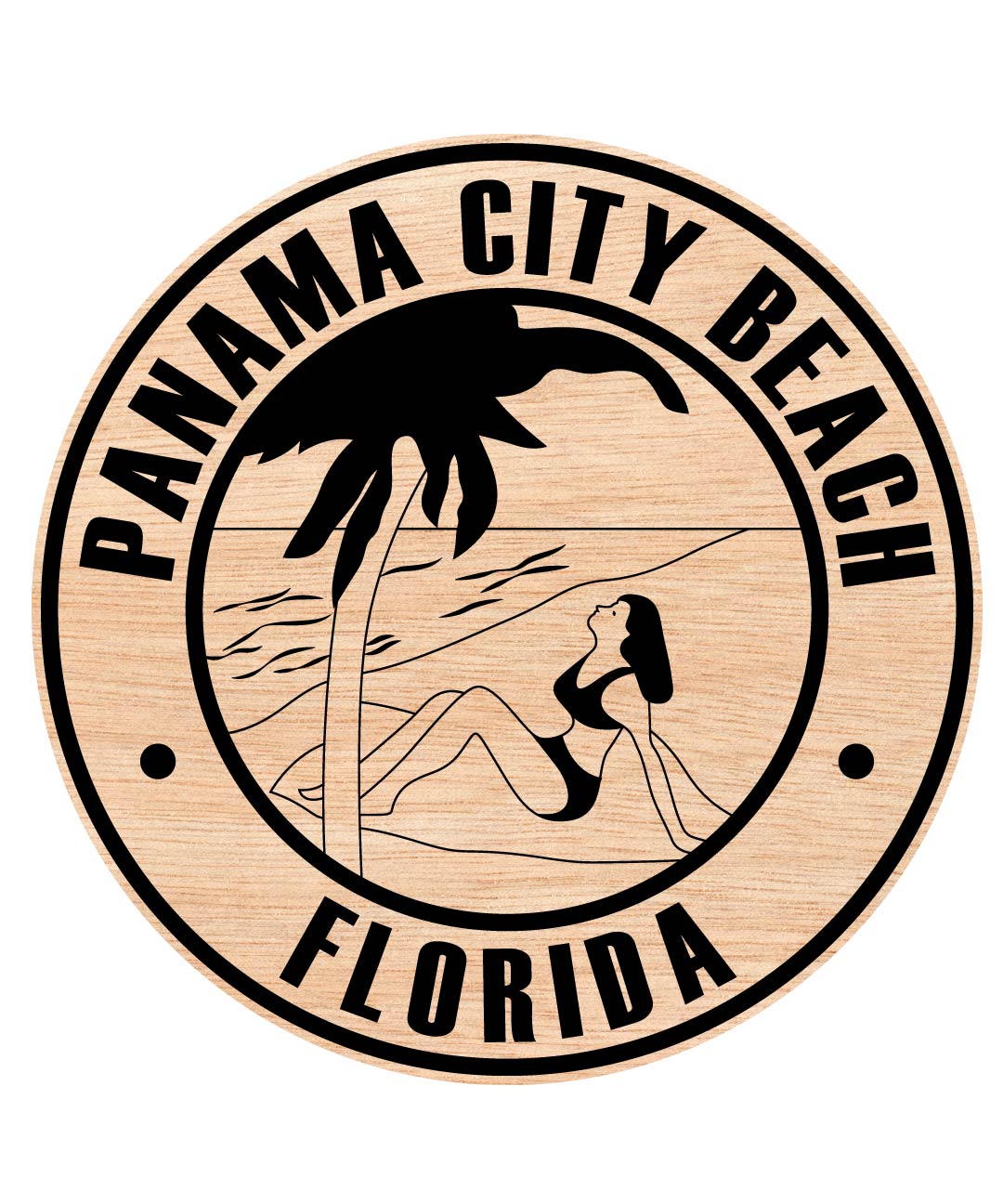 Panama City Beach Florida Seal, Panama City Seal, Panama City Logo Svg, Seal Svg