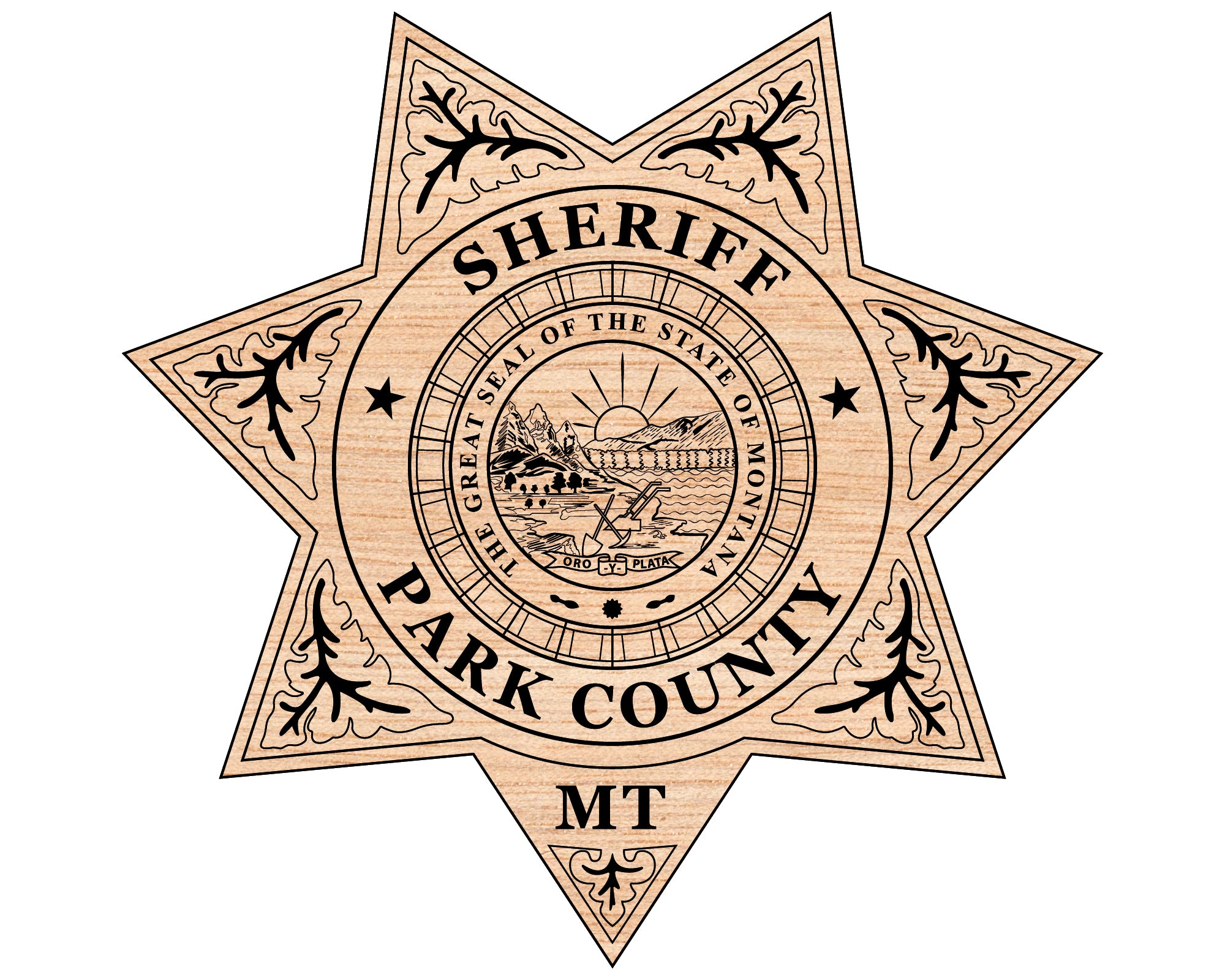 Park County Sheriff Office Badge