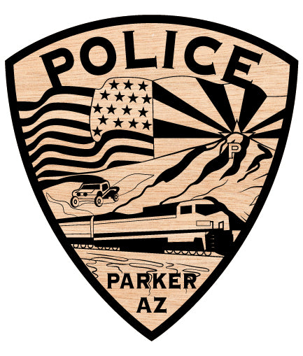 Parker Police Department Patch, Arizona