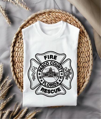 Pasco County Florida Fire Rescue Badge