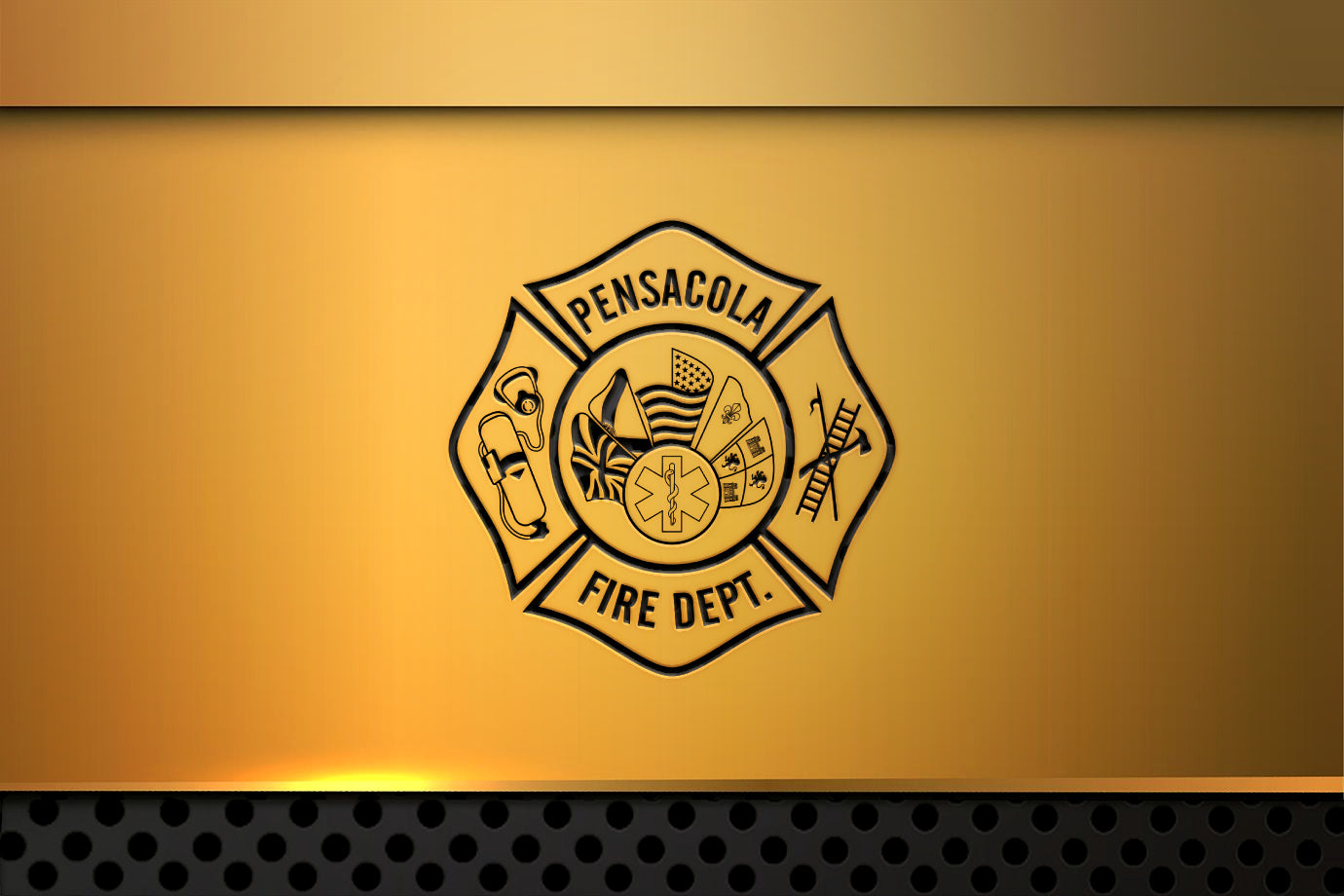 Pensacola Fire Department Badge