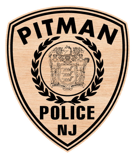 Pitman Police Department Patch, New Jersey