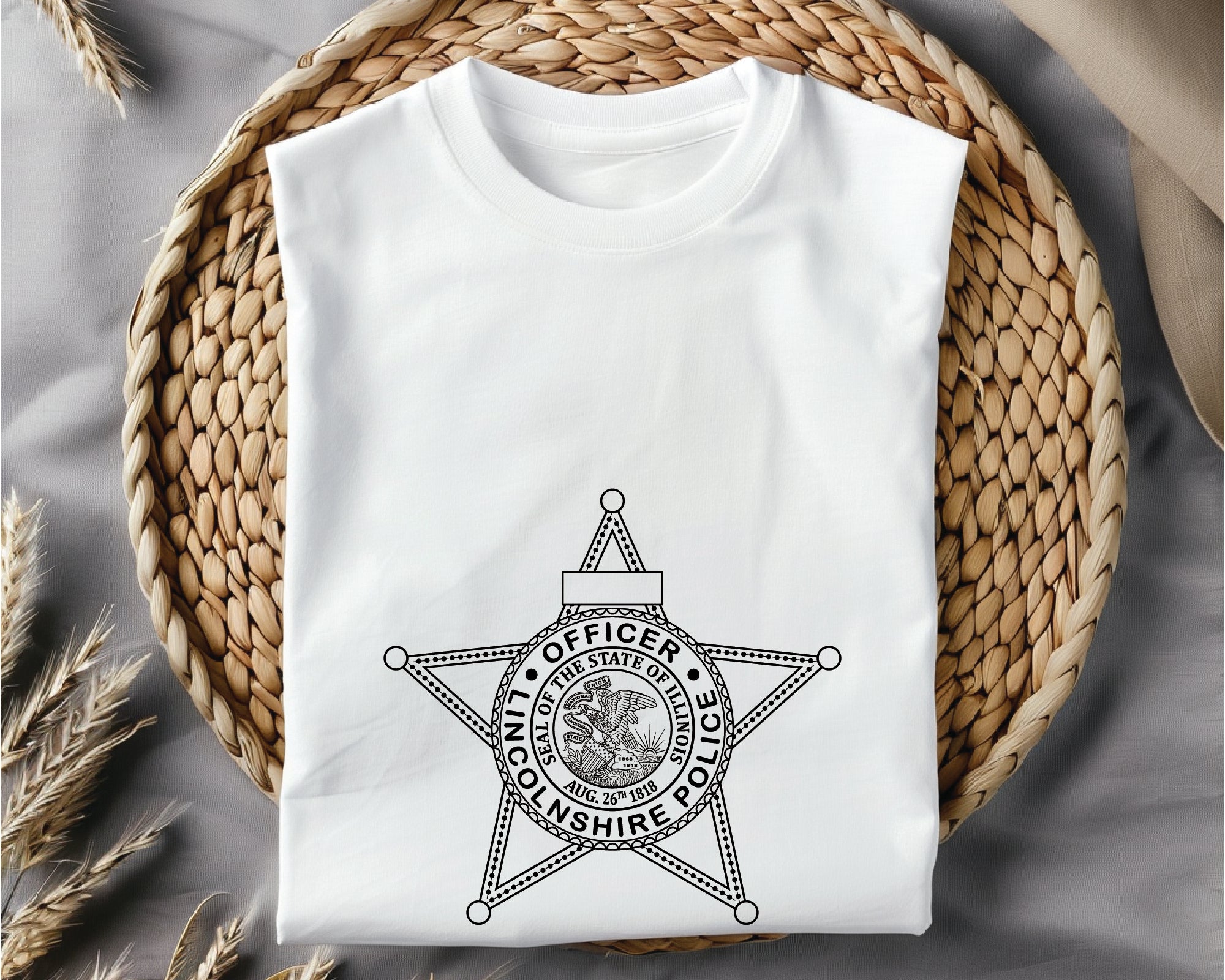 Lincolnshire Police Badge SVG, Lincolnshire Police Vector, Police Officer Badge SVG, Law Enforcement Logo Vector, Lincolnshire Emblem SVG, CNC Engraving File
