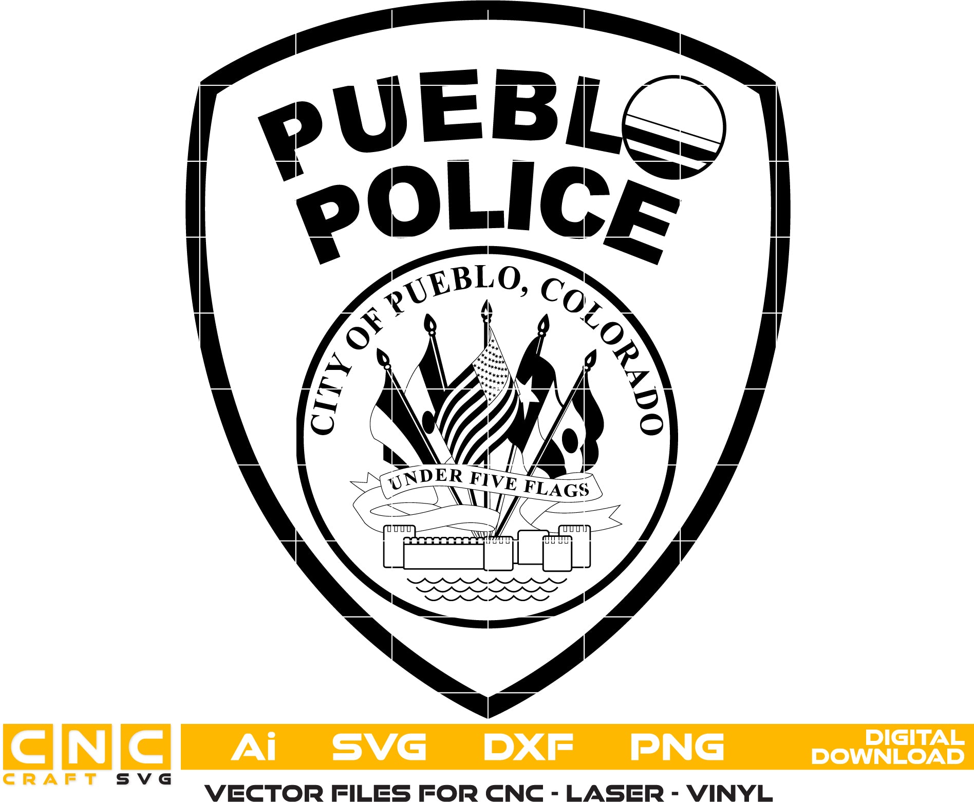 Pueblo Police Logo