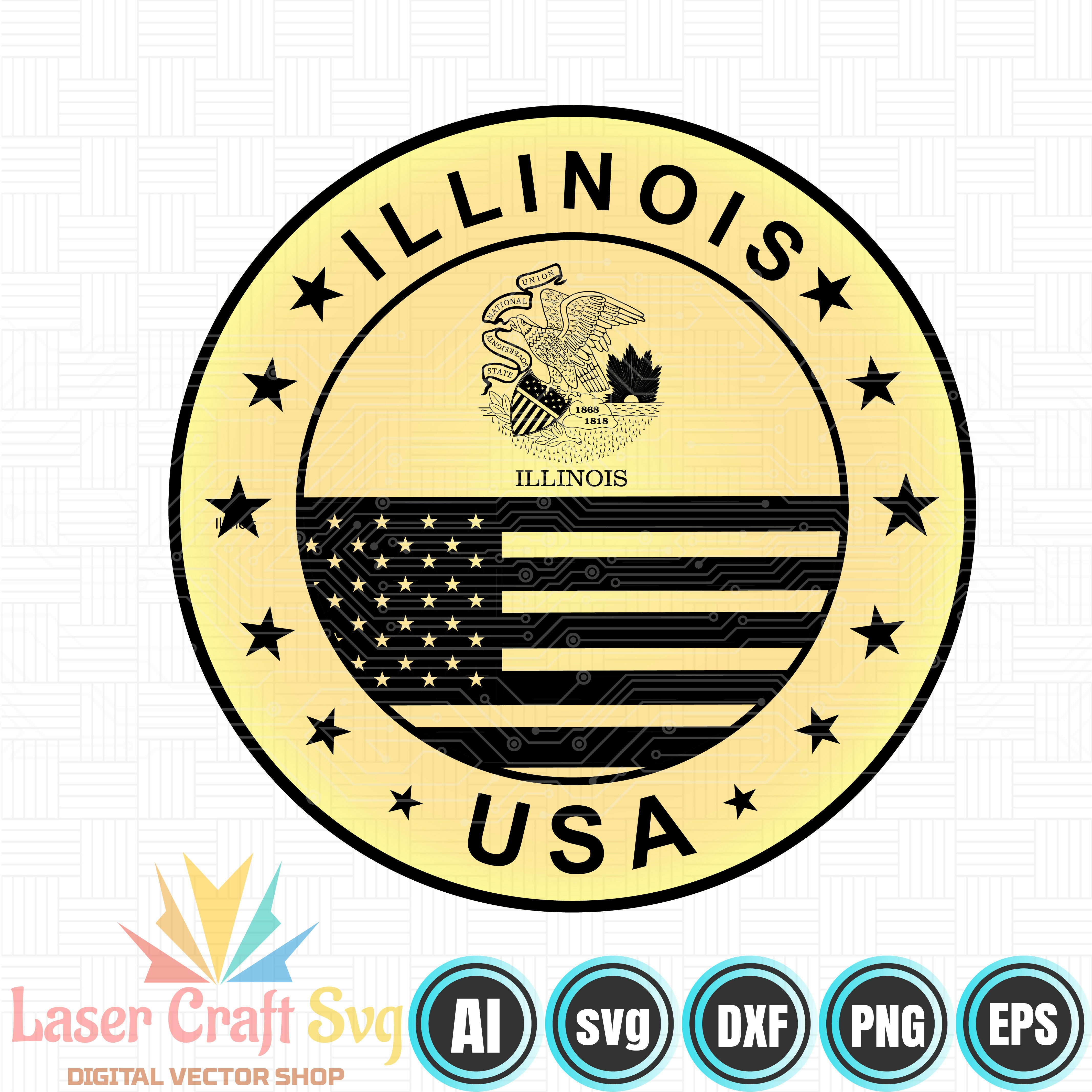 State  of Illinois Seal-01