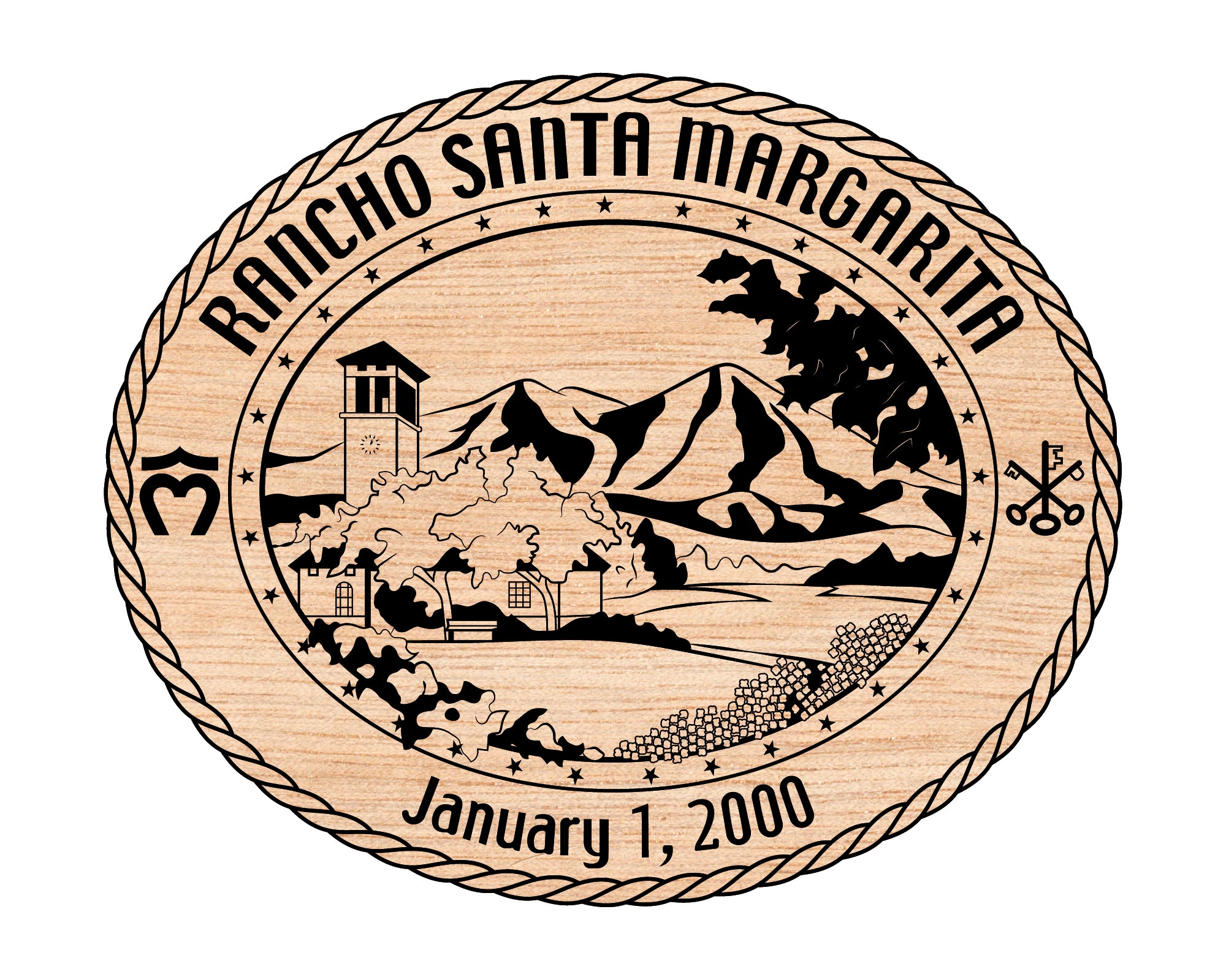 Rancho Santa Margarita Seal SVG, Rancho Santa Margarita City Logo Vector, California City Seal SVG, Rancho Santa Margarita Emblem Design, City Badge Vector File
