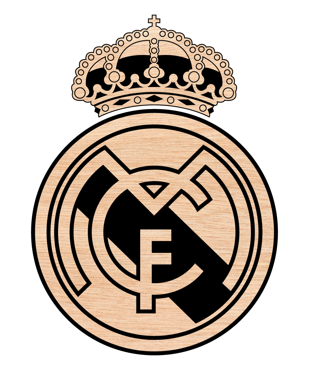 Real Madrid Logo SVG, Real Madrid Crest Vector, Real Madrid Symbol Design, Real Madrid Football Club SVG, Soccer Team Logo SVG