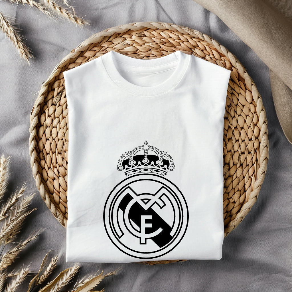 Real Madrid Logo SVG, Real Madrid Crest Vector, Real Madrid Symbol Design, Real Madrid Football Club SVG, Soccer Team Logo SVG