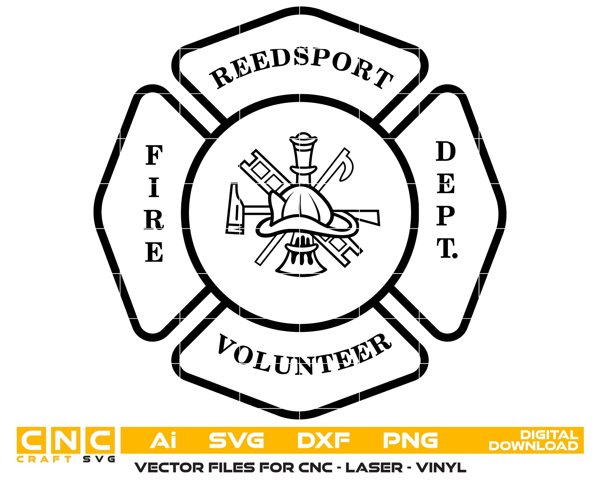 Reedsport Volunteer Fire Department Logo
