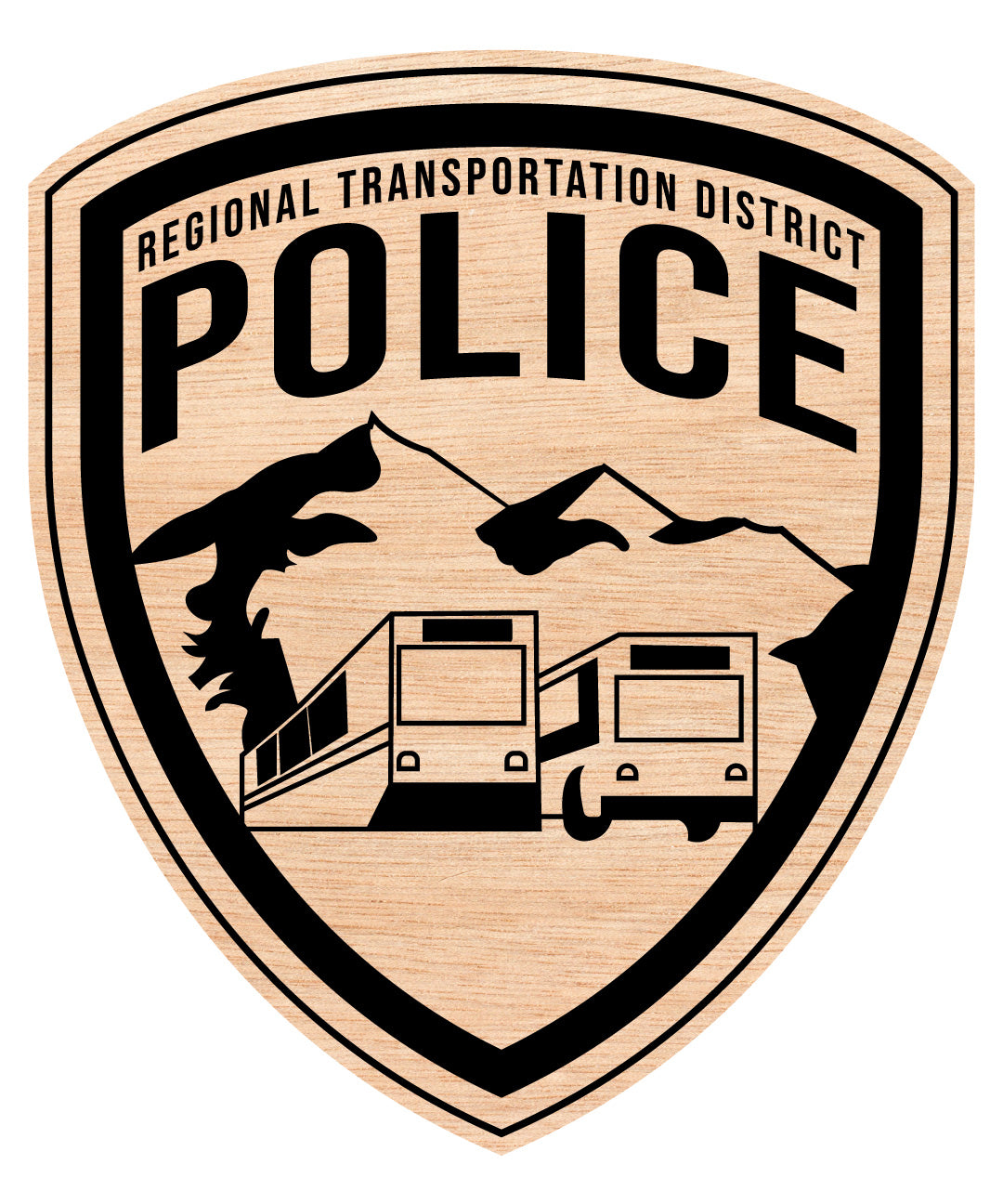 Regional Transportation District Police Badge