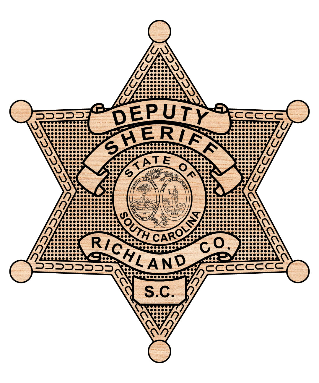 Richland County Deputy Sheriff Badge