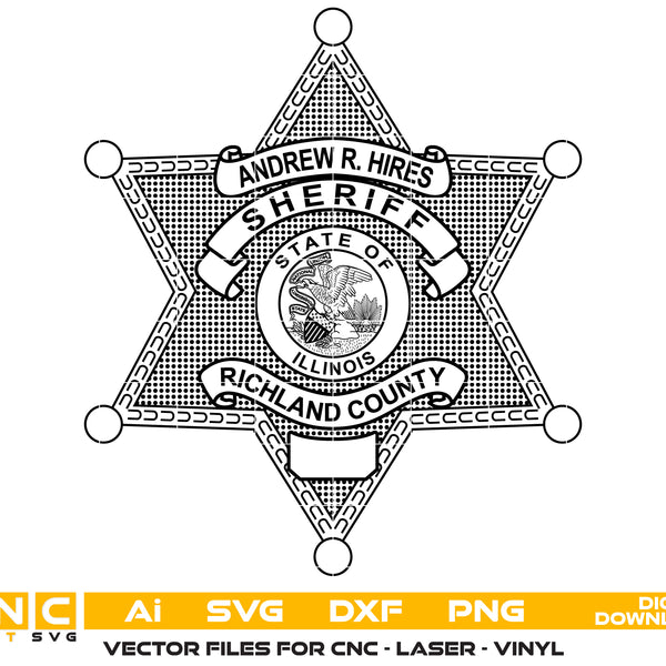 Richland County Sheriff Office Badge