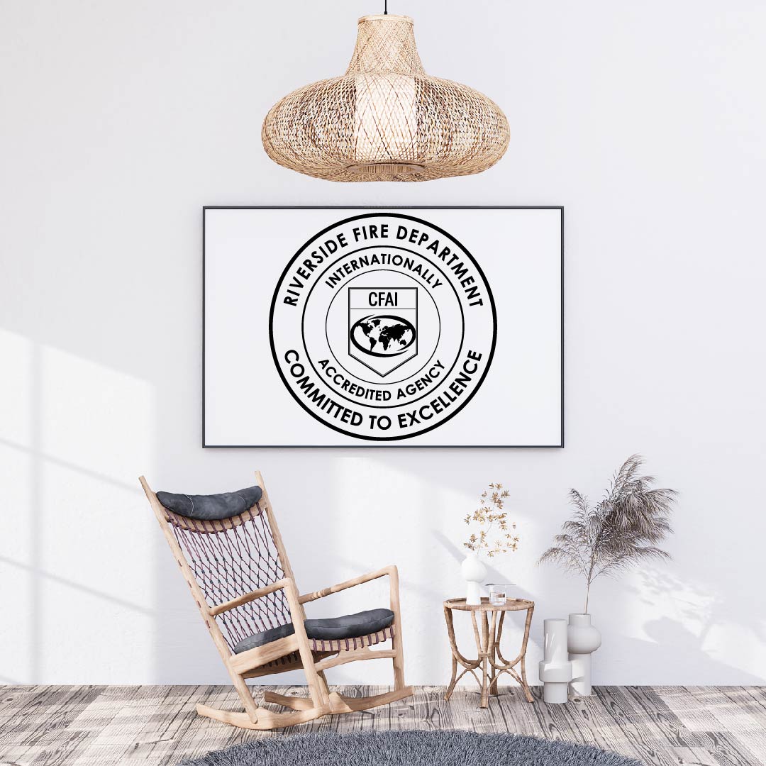 Riverside Fire Department CFAI Accreditation Seal