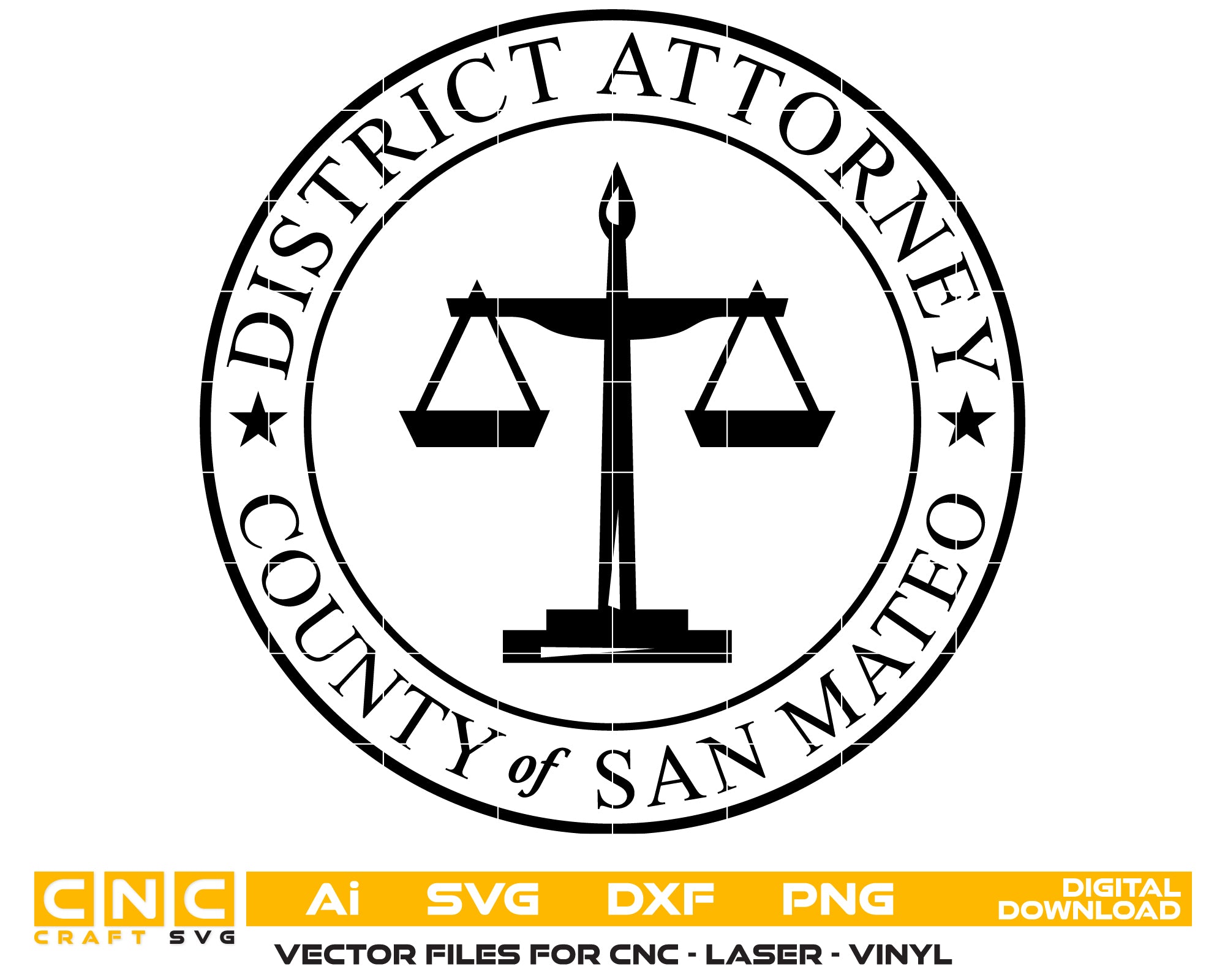 Riverside County District Attorney Logo SVG, Riverside County DA Emblem, District Attorney Office Logo, Law Enforcement Logo Vector, Riverside DA Logo