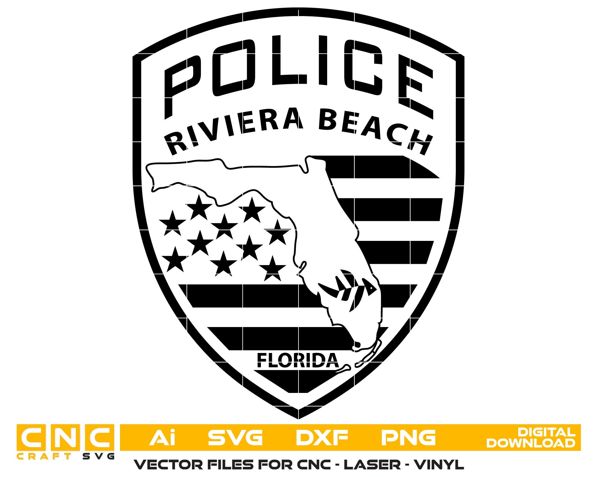 Riviera Beach Police Department Patch