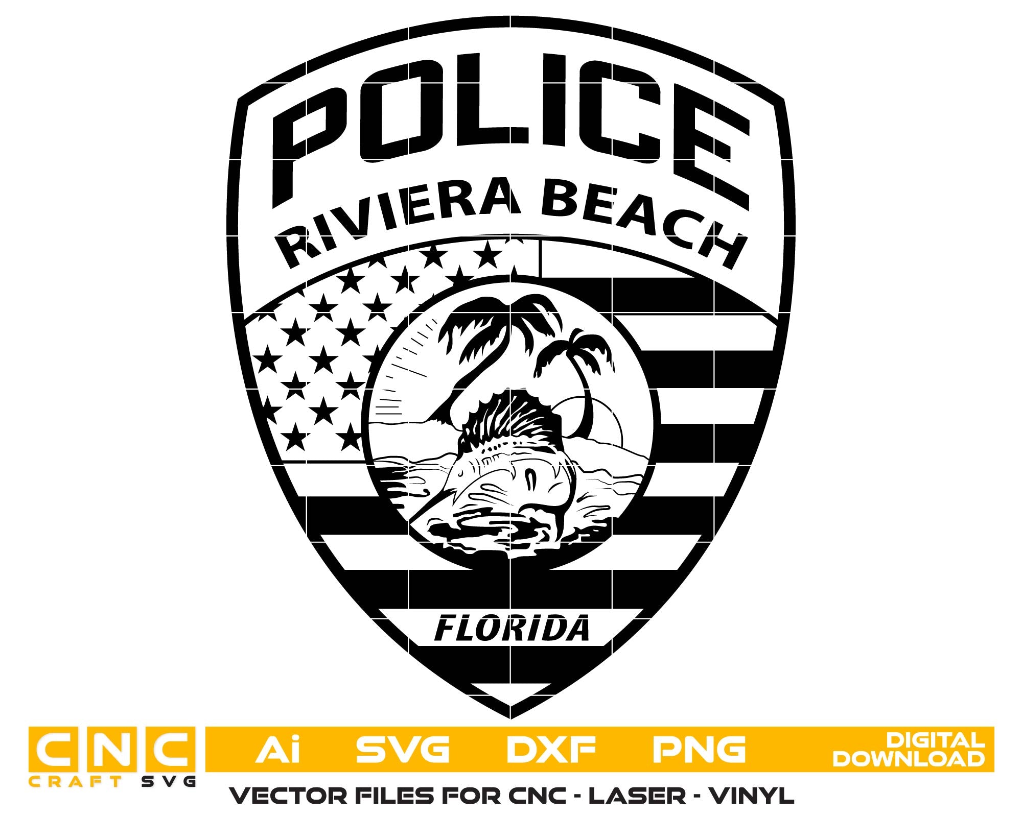 Riviera Beach Police Investigating Patch, Florida