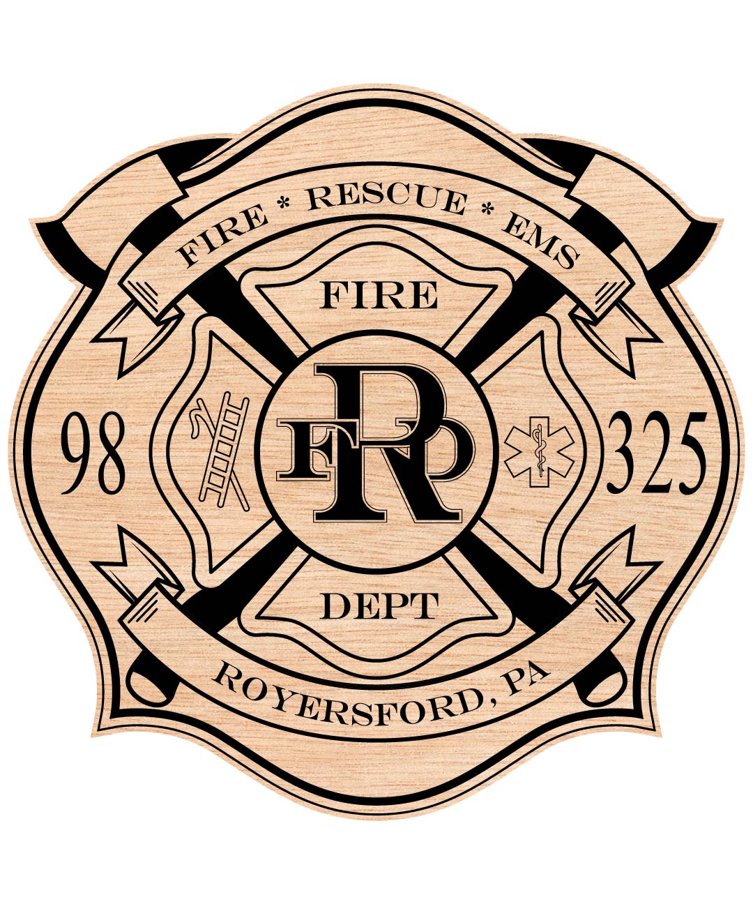 Royersford Fire Department Badge,Royersford Fire Badge, Fire Department Badge, Fire Department BadgeSvg