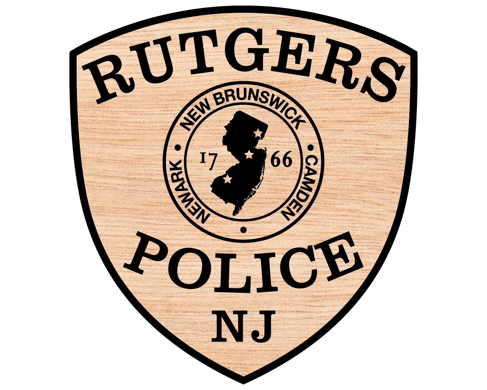 Rutgers University Police Patch SVG, Rutgers Police Logo Vector, University Law Enforcement Patch SVG, Rutgers Police Badge Design, Police Patch SVG File