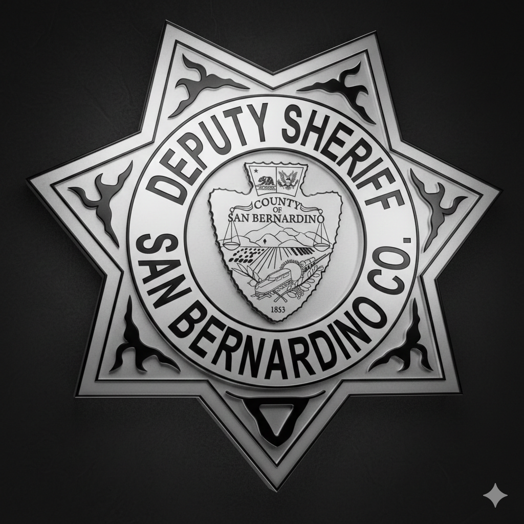 San Bernardino County Deputy Sheriff Badge SVG
San Bernardino Deputy Sheriff Badge Vector
San Bernardino County Sheriff Emblem
Deputy Sheriff Badge SVG California
San Bernardino Sheriff Department Badge