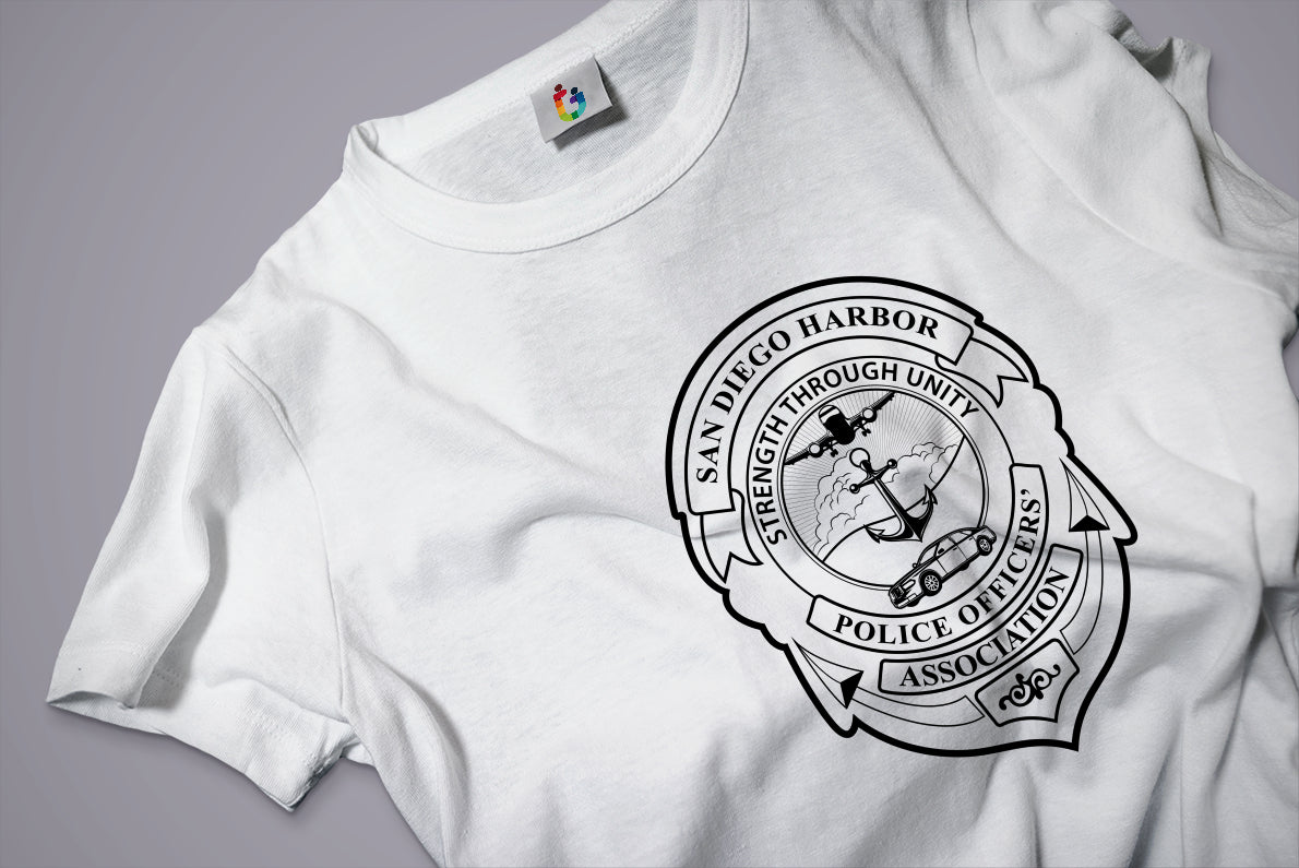 San Diego Harbor Police Officers' Association Badge