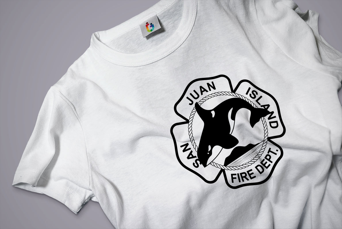 San Juan Island Fire Dept. Logo, Washington