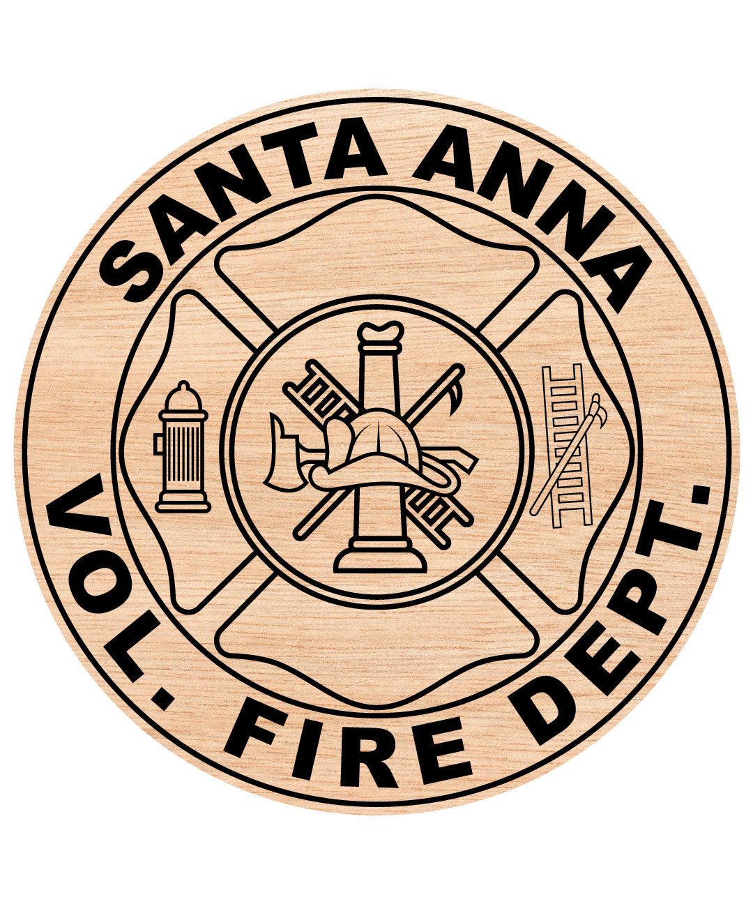 Santa Anna Fire Department Logo