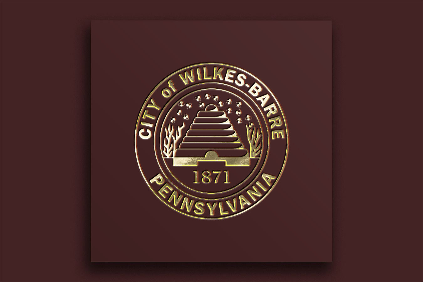 Seal Of The City of Wilkes-Barre, Pennsylvania