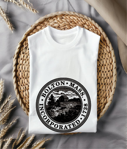 seal of bolton massachusetts svg, bolton ma town seal vector design, bolton massachusetts official emblem svg, bolton ma town crest svg, bolton municipal seal svg