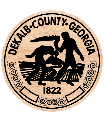 Seal Of Dekalb County Georgia SVG, Dekalb County GA Official Seal Vector, Dekalb Georgia Emblem SVG Design, Georgia County Civic Seal SVG, #support
