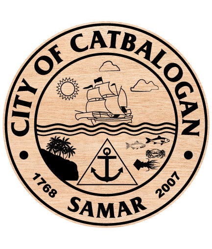 Seal Of The City Of Catbalogan SVG, Catbalogan City Seal Vector, Catbalogan Official Emblem SVG, Philippine City Seal Vector, Catbalogan Civic Seal SVG