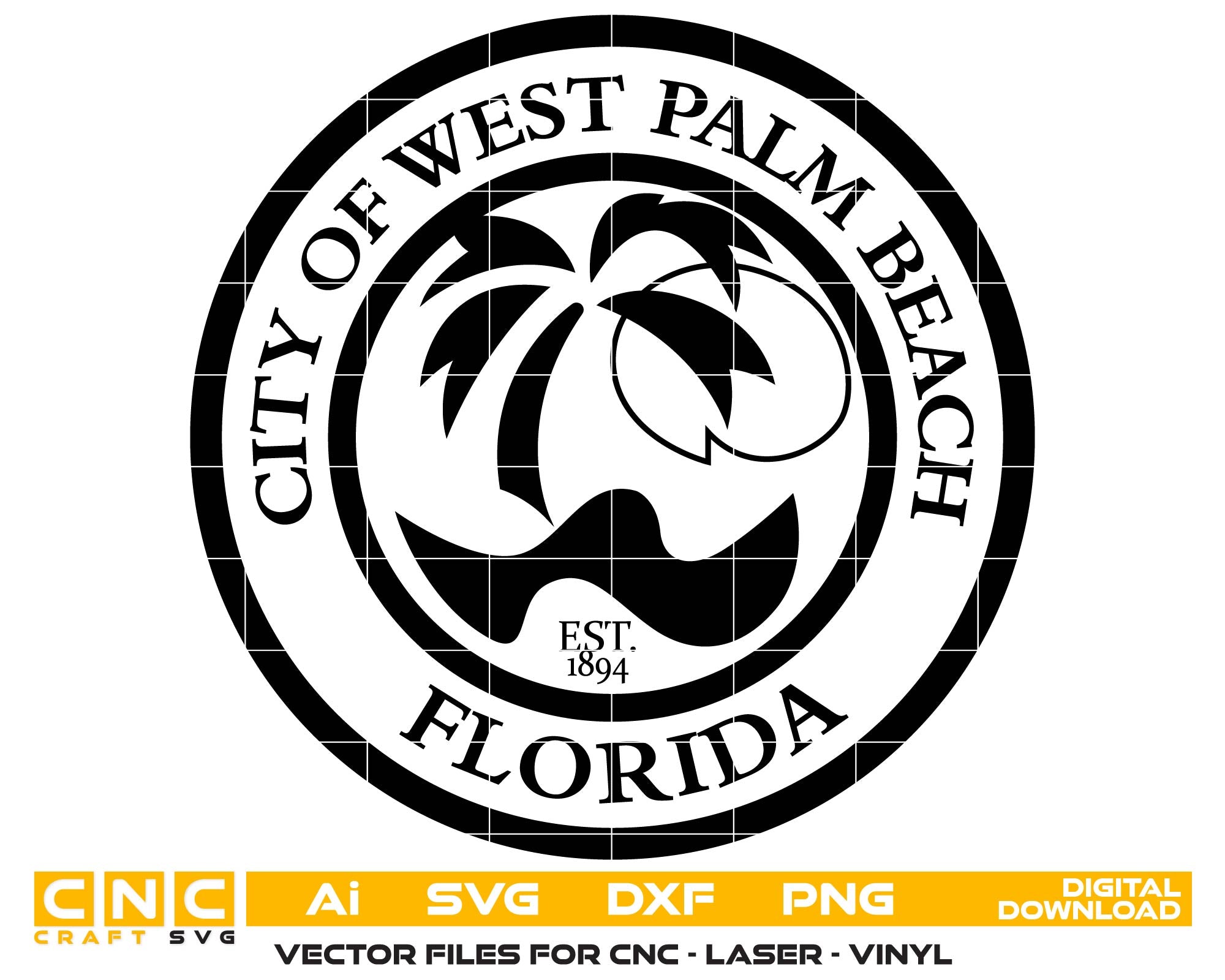 Seal of West Palm Beach, Florida