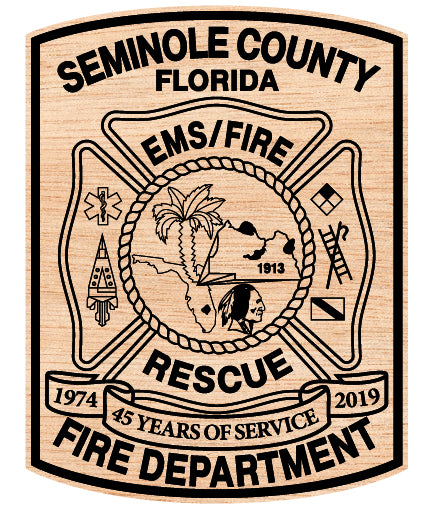 Seminole County Fire Rescue Badge