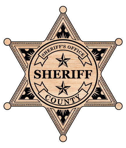 Sheriff County Sheriff Star Badge SVG
County Sheriff Star Badge Vector
Sheriff Star Emblem Design
Sheriff Star Badge SVG
County Sheriff Emblem
