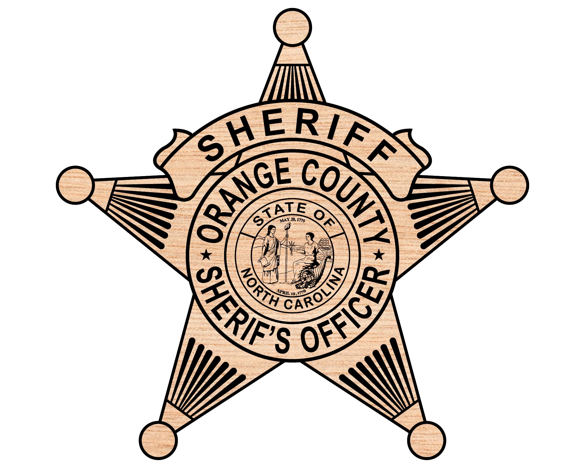 Orange County Sheriff Badge SVG, Sheriff Office Vector, Orange County Police Badge, Law Enforcement SVG, Sheriff Emblem Design, Police Badge Vector