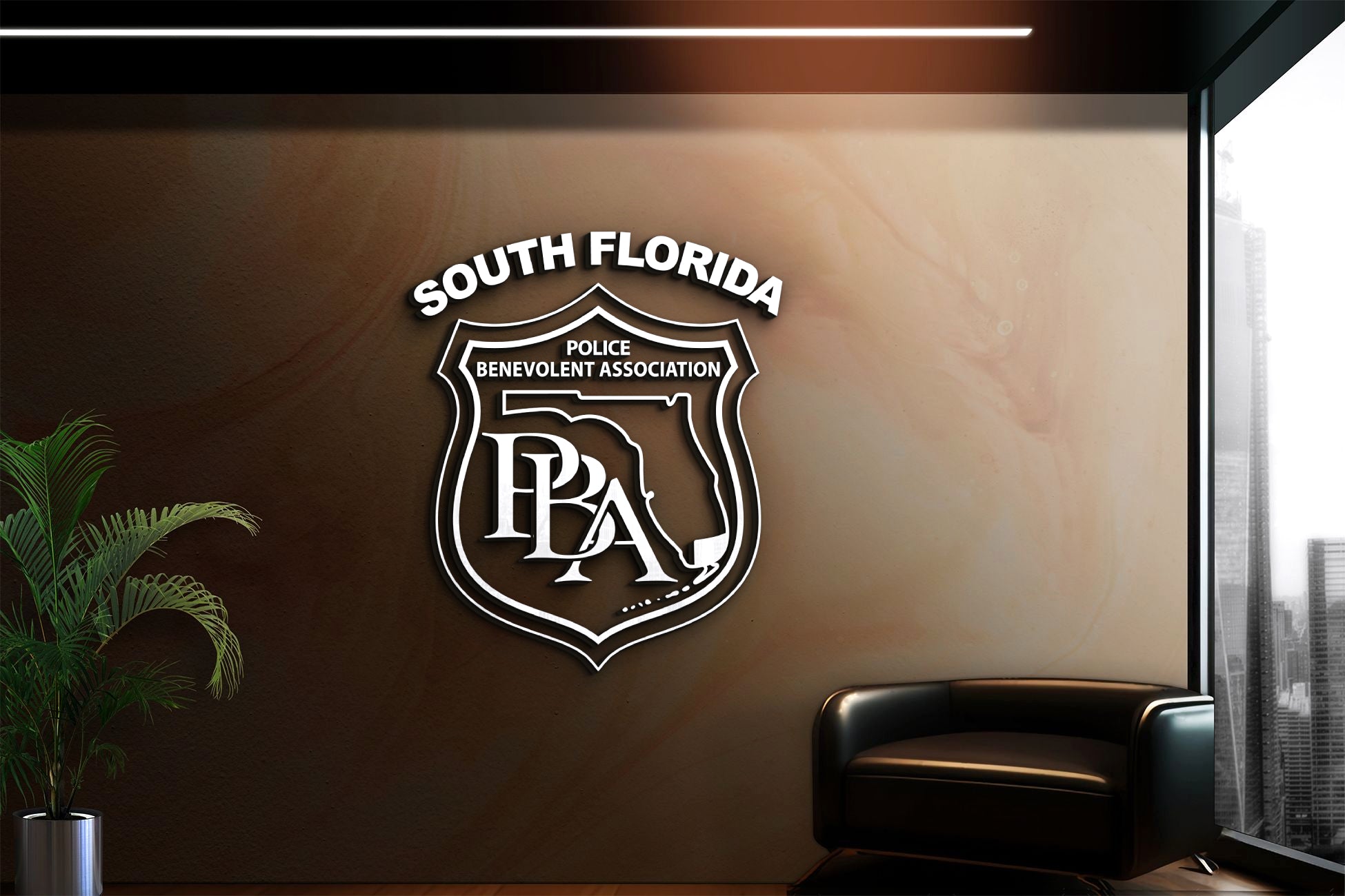 South Florida Police Benevolent Association Patch
