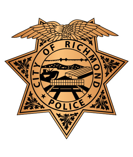 Southern District Richmond Police Logo SVG, Richmond Police Emblem, Southern District Police Logo, Law Enforcement Logo Vector, Richmond PD Logo
