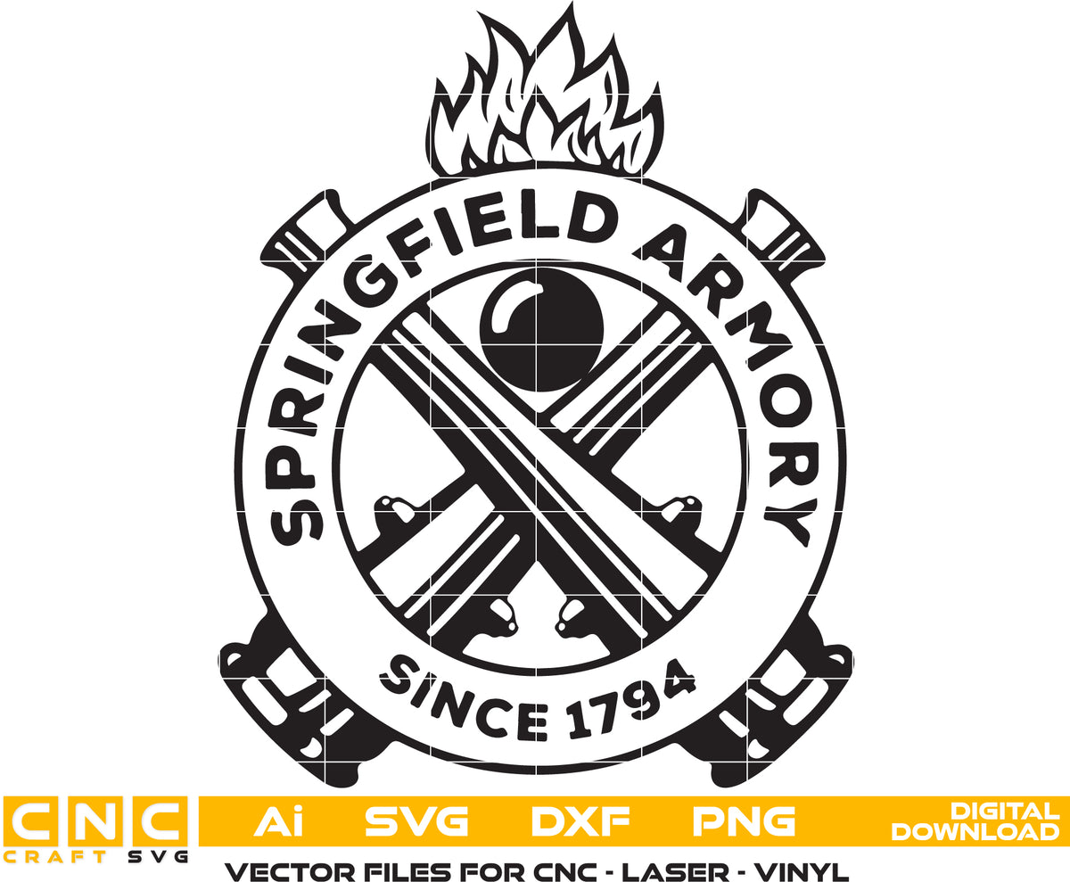 Springfield Arrow Sign Springfield Armory Logo