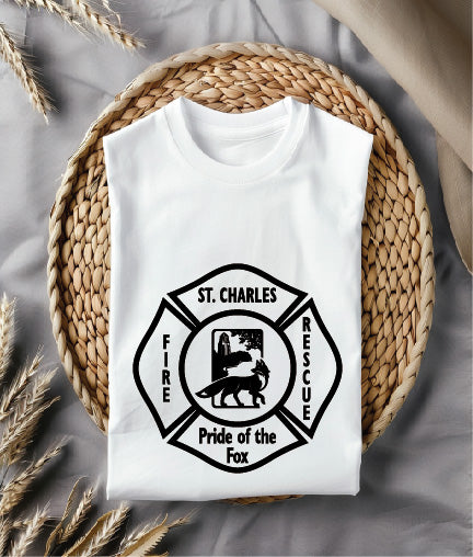 St. Charles Fire Rescue Pride of the Fox Logo