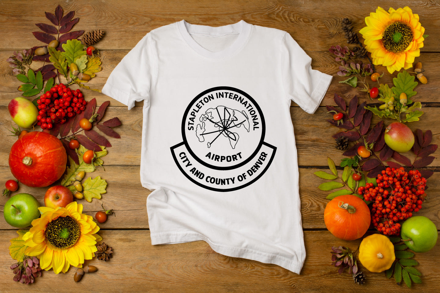 Stapleton International Airport County of Denver Logo SVG