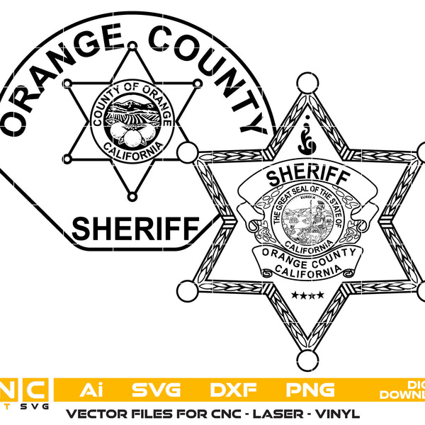 カリフォルニア州　ORANGE COUNTY　DETECTIVEバッジ StateofCaliforniaOrangeCountyS