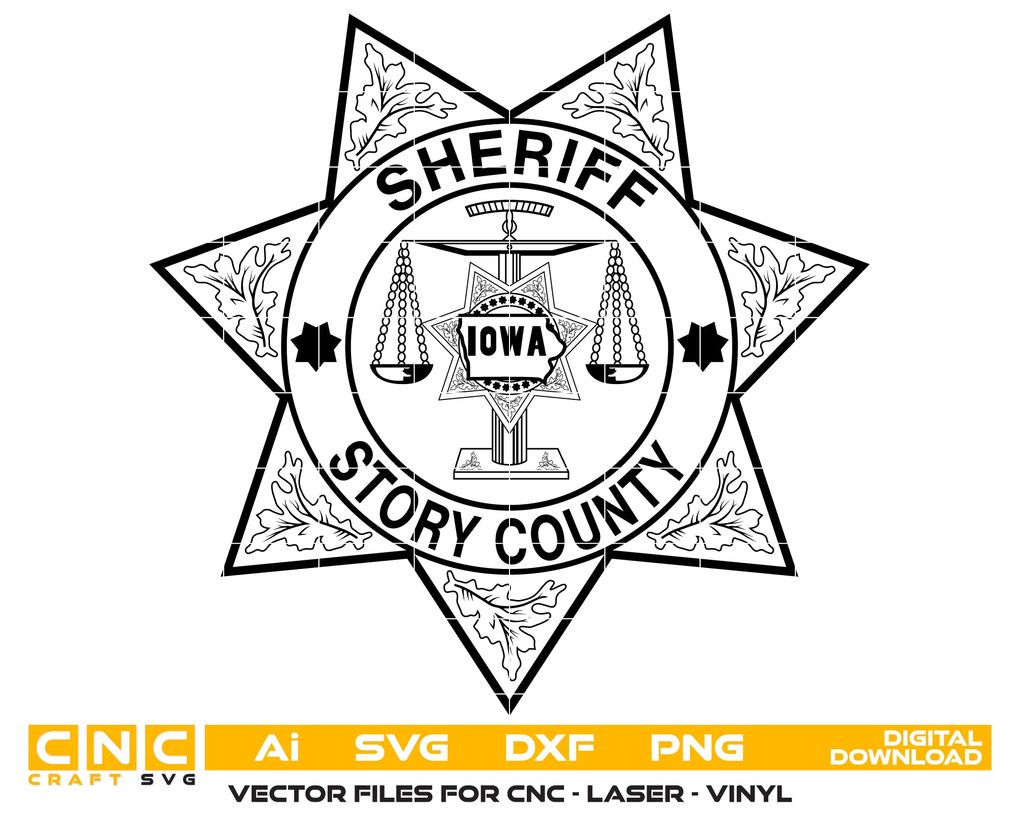 Story County Sheriff Badge SVG
Story County Sheriff Badge Vector
Story County Sheriff Emblem Design
Sheriff Badge SVG Story County
Story County Sheriff Emblem