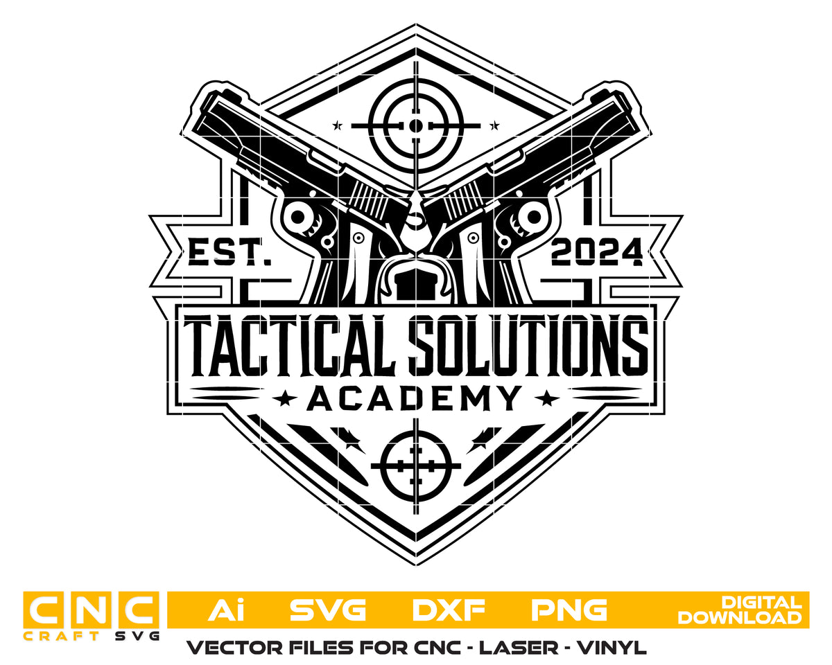 Tactical Solutions Academy Logo SVG