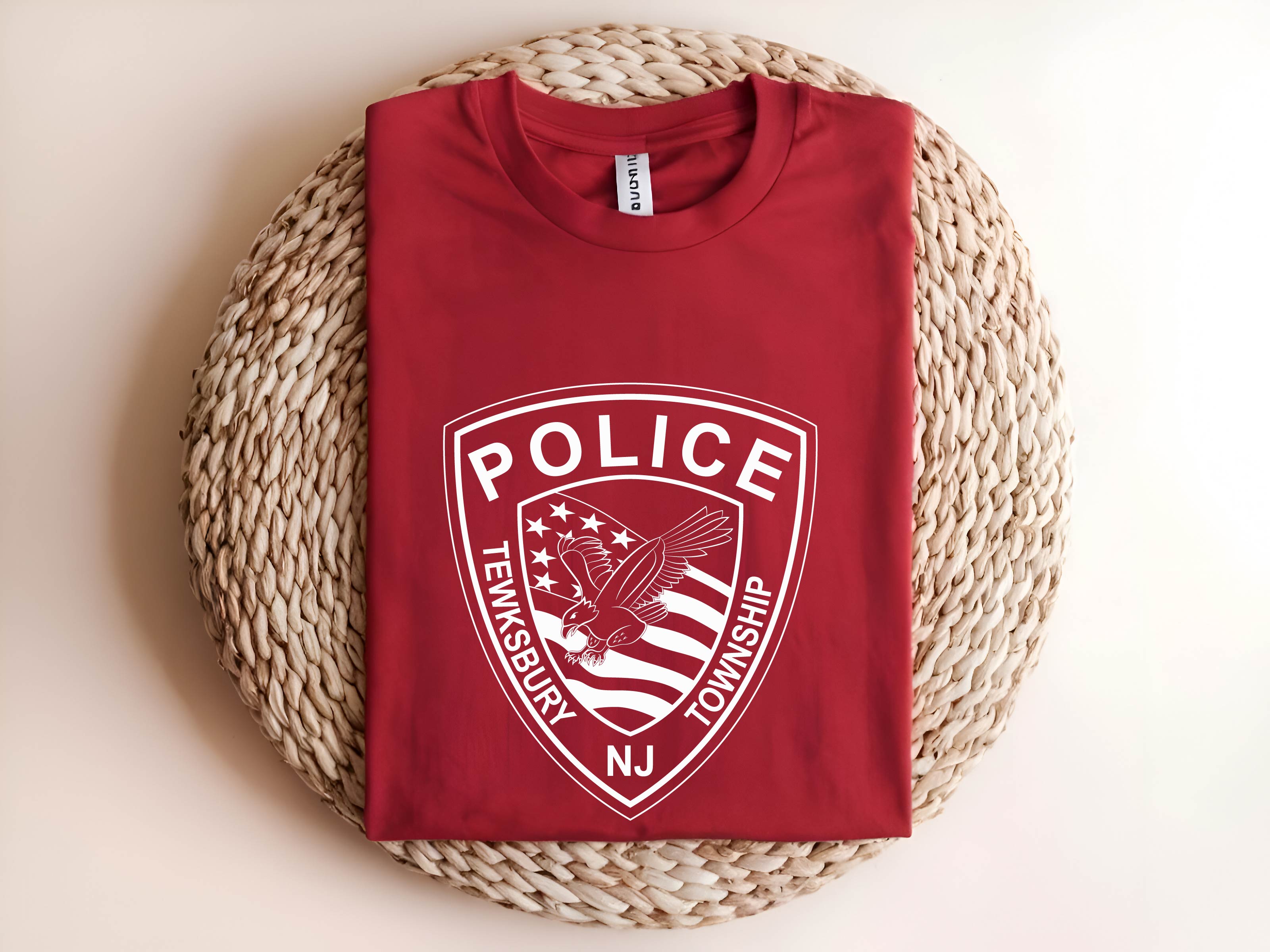 Tewksbury Township Police Patch SVG, Police Patch Vector, Tewksbury NJ Police Emblem, Law Enforcement Patch SVG, Police Logo Vector, Engraving Patch Design