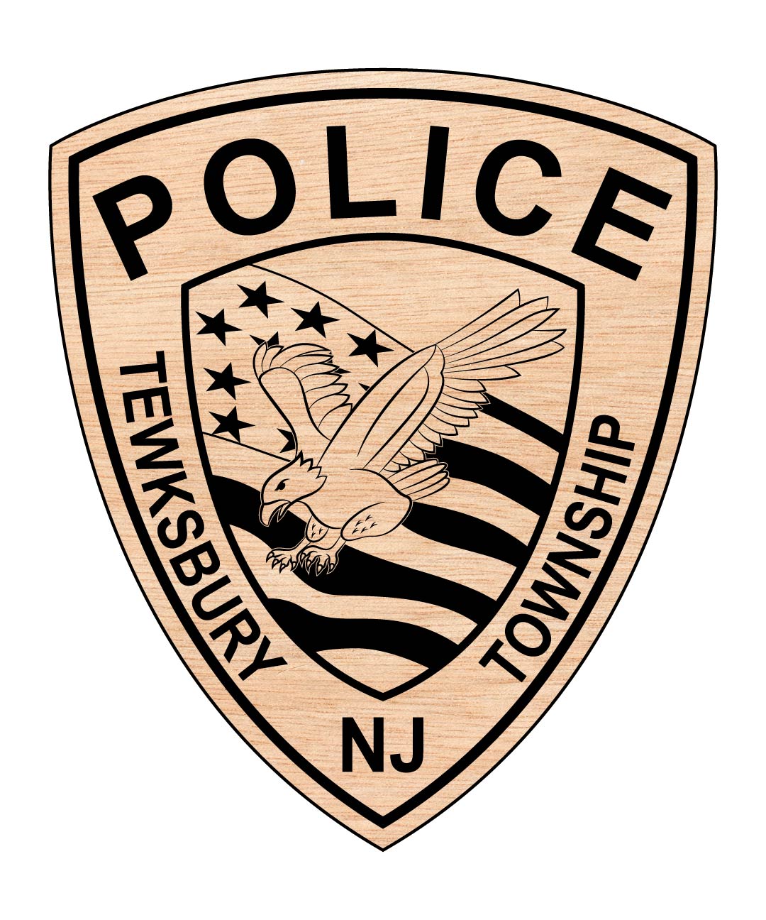 Tewksbury Township Police Patch SVG, Police Patch Vector, Tewksbury NJ Police Emblem, Law Enforcement Patch SVG, Police Logo Vector, Engraving Patch Design