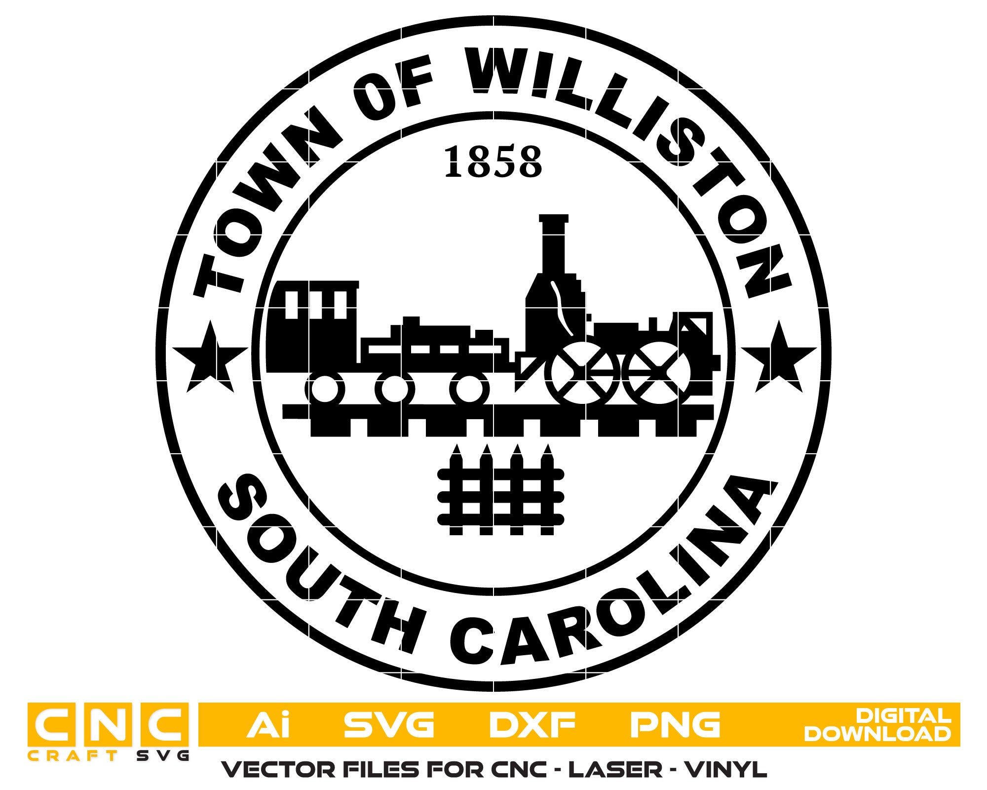 The Seal Of Williston, South Carolina
