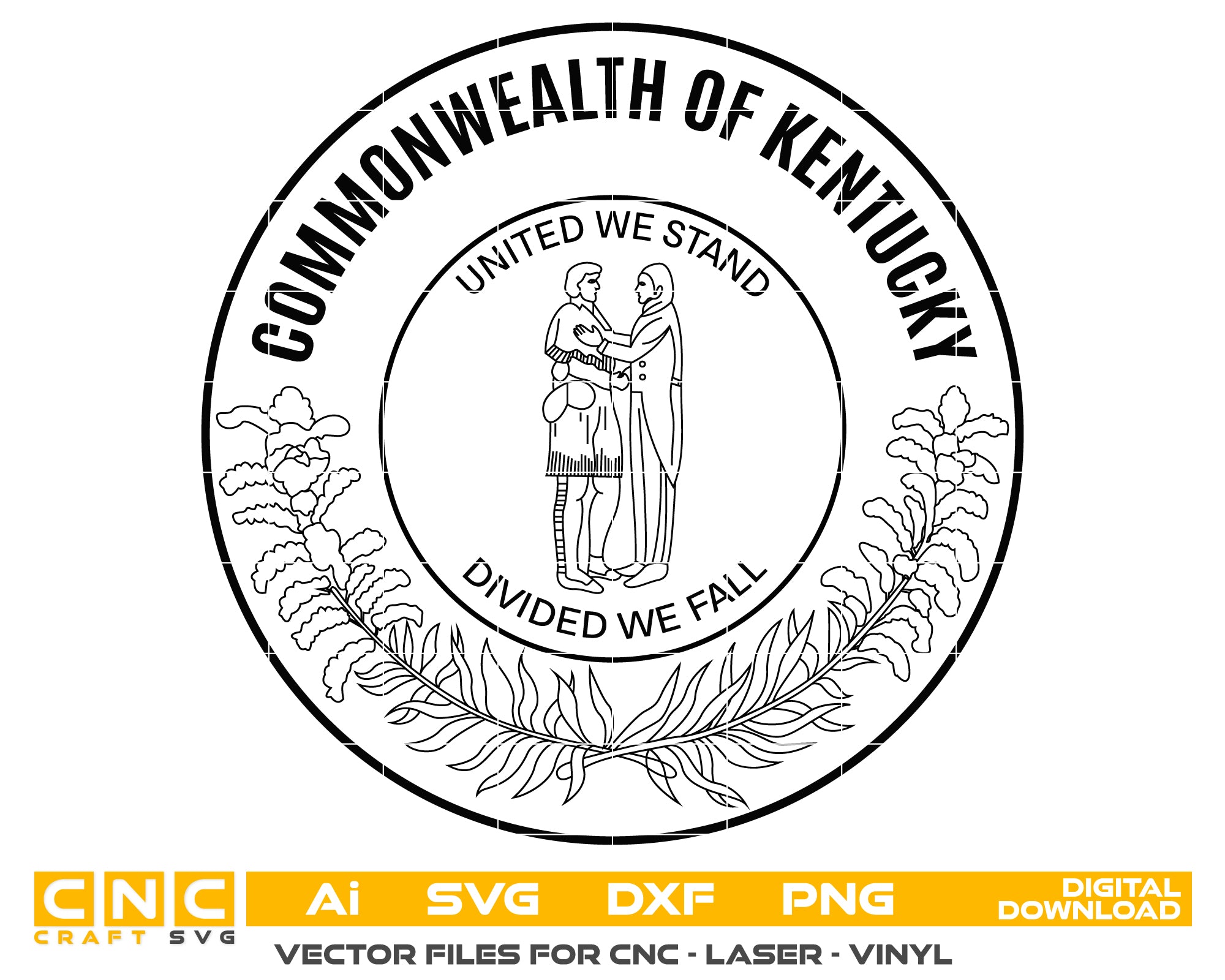 Commonwealth Of Kentucky Seal Vector File