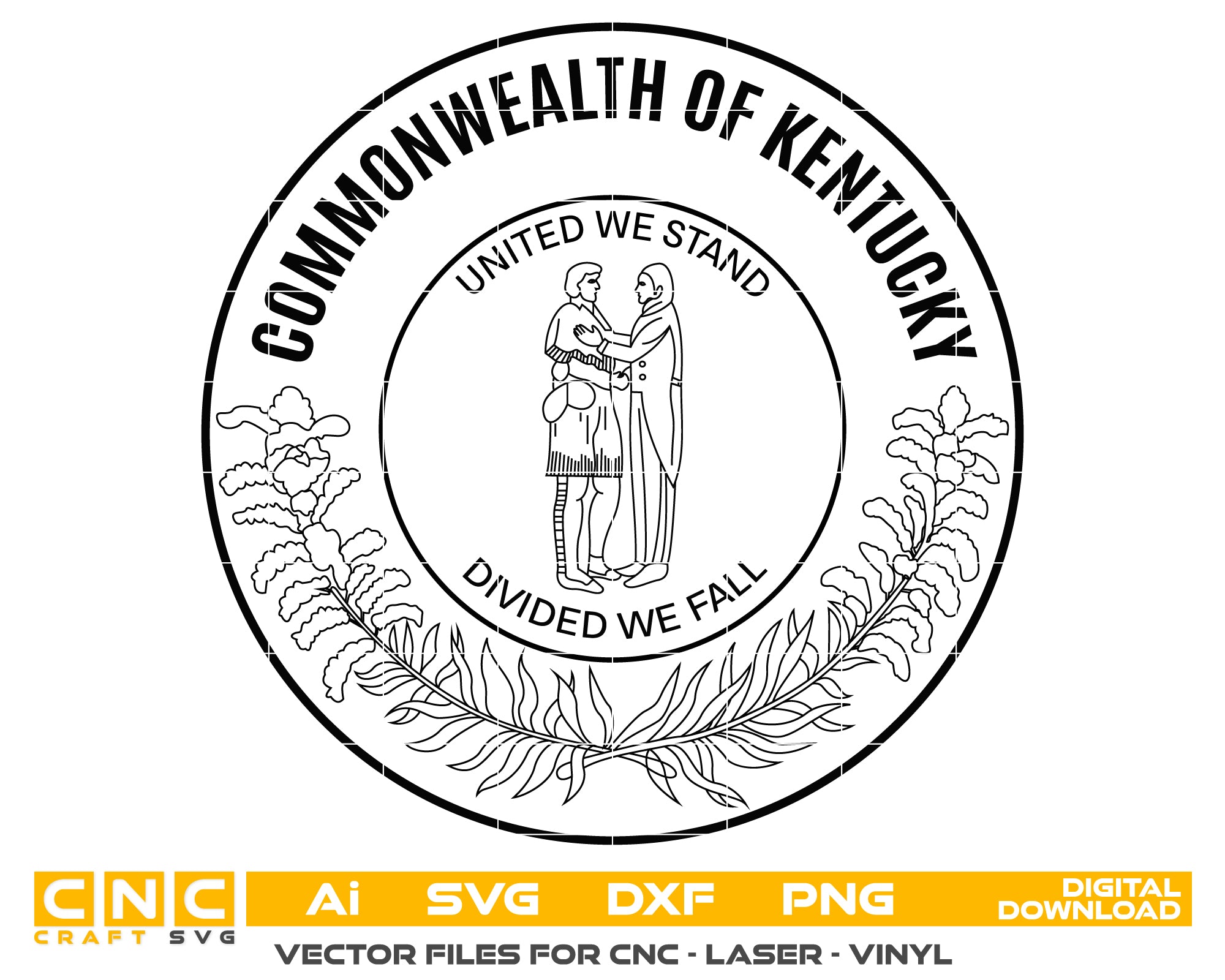 Commonwealth of Kentucky Seal Vector file