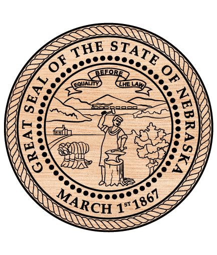 Great Seal of the State of Nebraska SVG, Nebraska State Seal Vector, Nebraska Official Emblem SVG, State of Nebraska Seal Design, Nebraska Government Seal