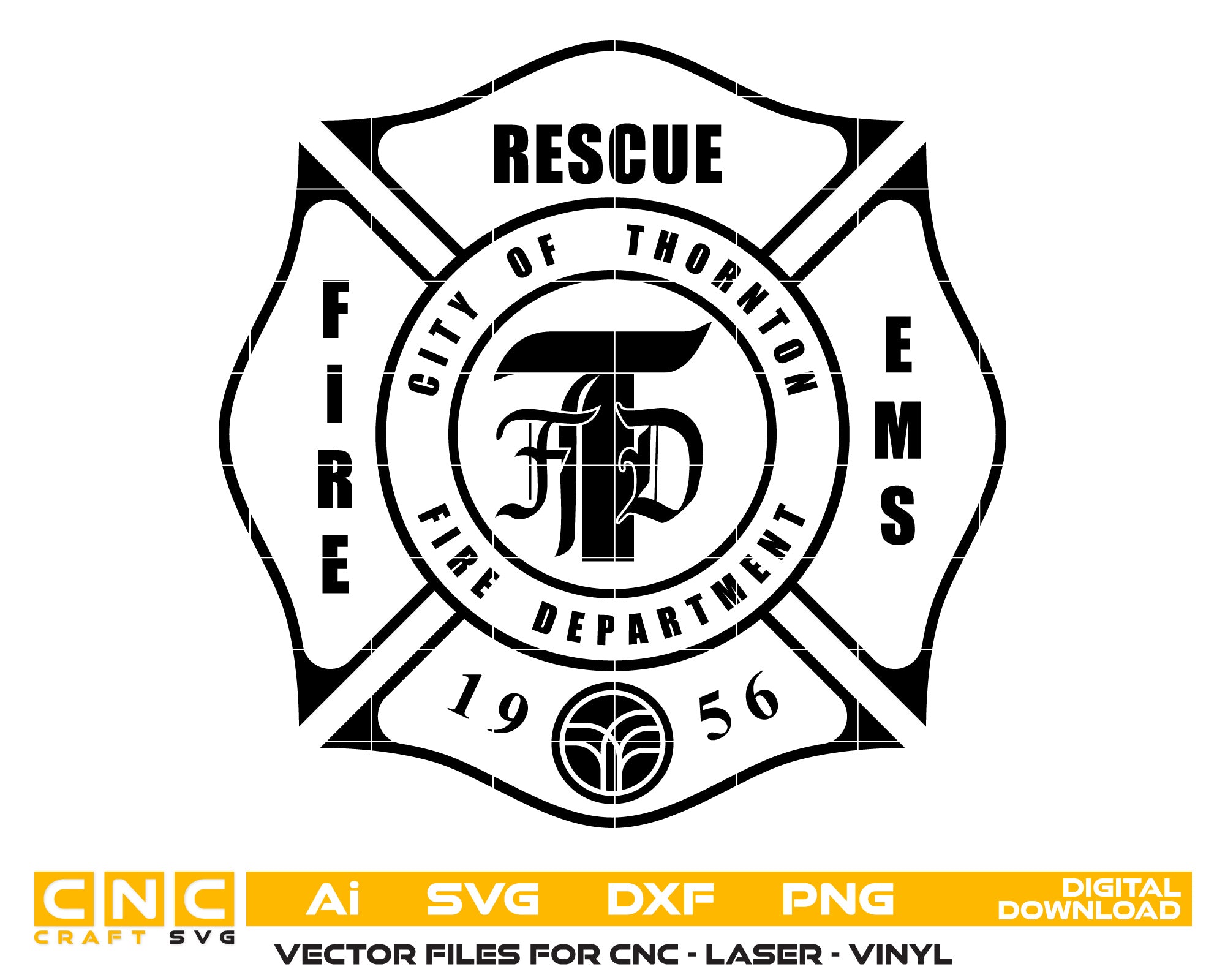 Thornton Fire Department badge